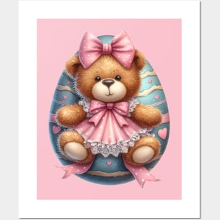 Teddy's Easter Delight Posters and Art